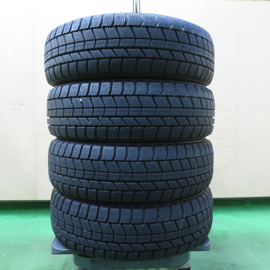 [送料無料] ほぼ未使用！22年★スタッドレス 155/65R13 オートバックス ノーストレック N5 タイヤ 13インチ ライフ モコ アルト ワゴンR ミラ ムーブ 等★5011506イスタ