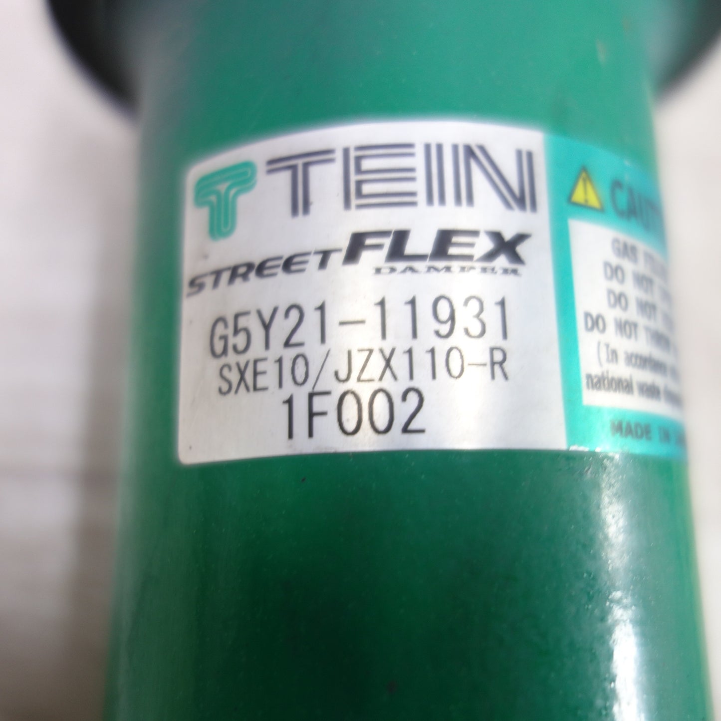 [送料無料] ◆SXE10 JZX110 アルテッツァ TEIN サスペンション G5Y21-11931 G5Y20-11931 STREET FLEX DAMPER 車高調 テイン 現状品◆
