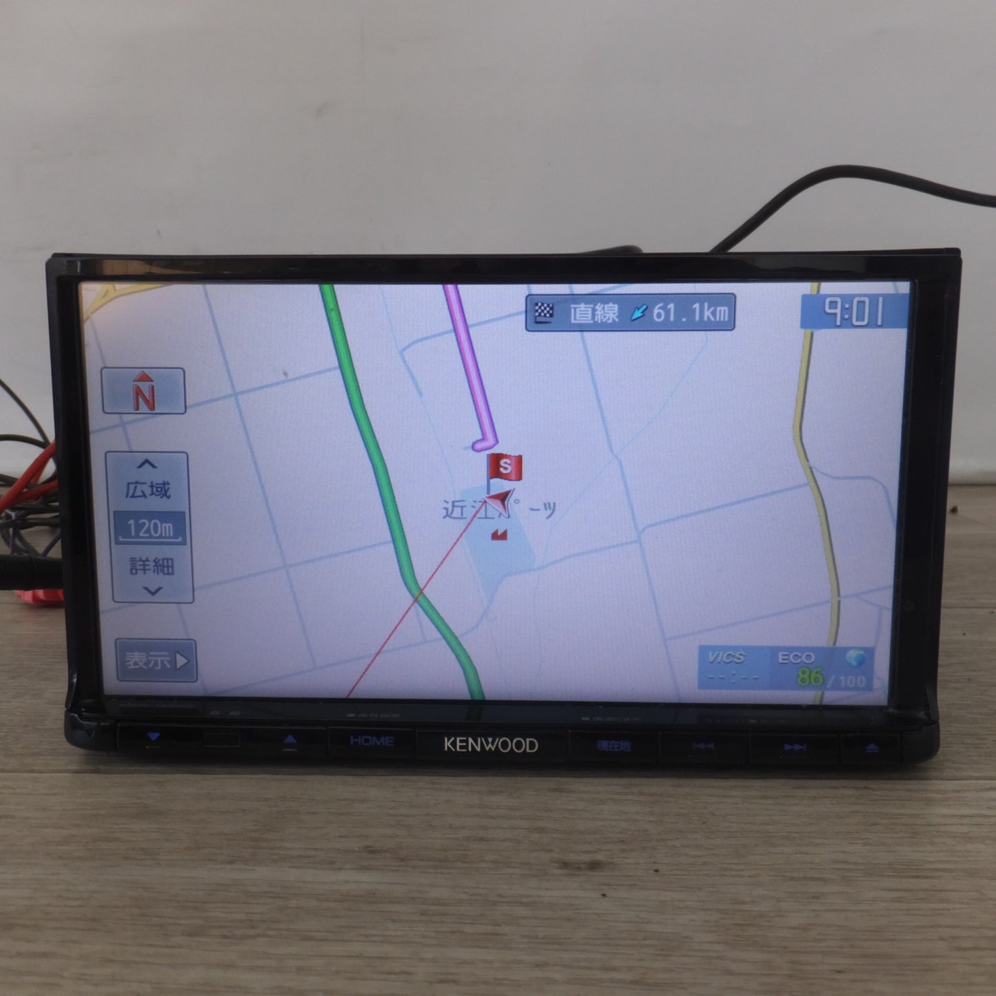 [送料無料] ★ケンウッド KENWOOD メモリーナビゲーション MDV-D303(16)★