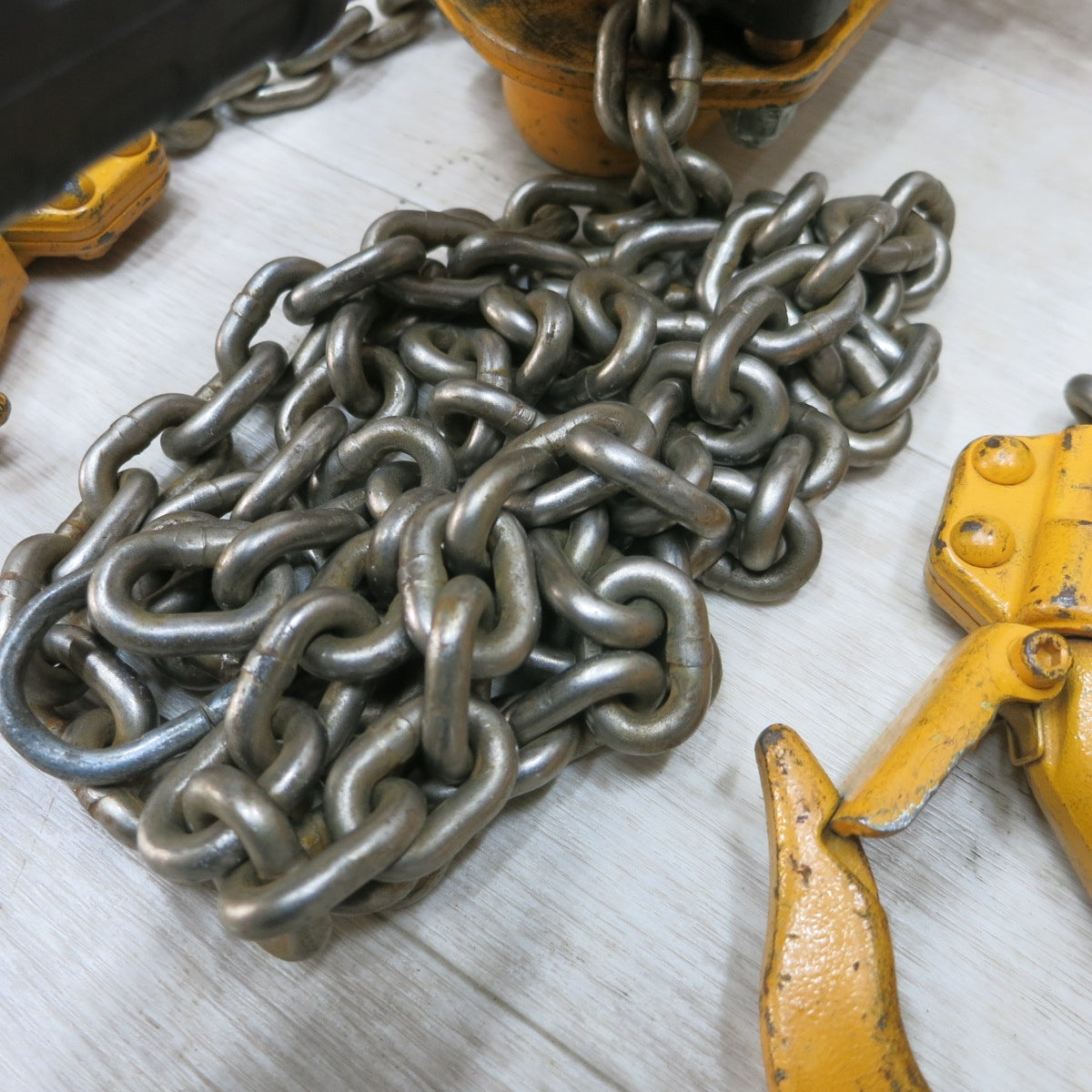 [送料無料] 2点まとめ売り◆KITO キトー レバー ブロック 0.8t 0.8トン L5形 LB008 ガッチャ 荷締め機 荷締機 チェーンブロック◆