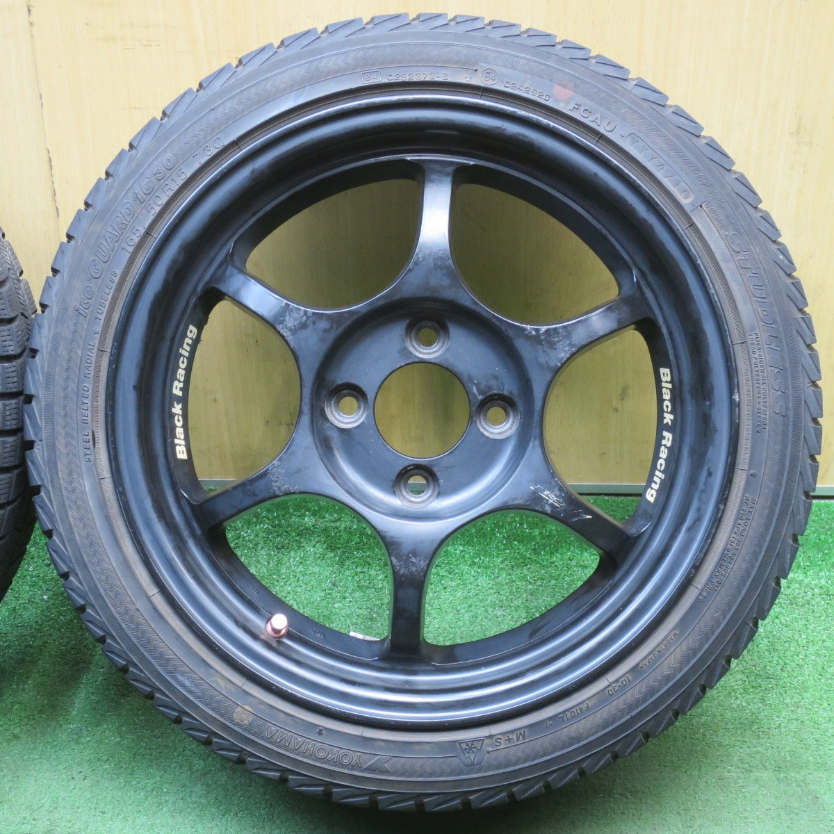 4本価格★スタッドレス 165/50R15 ヨコハマ アイスガード iG30 Black Racing ブラック レーシング 15インチ PCD100/4H★6052204NJス