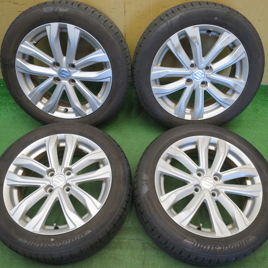 バリ溝！23年！9.5分★スズキ スイフト 純正 185/55R16 ブリヂストン NEWNO ニューノ 16インチ PCD100/4H★6051002NJノ
