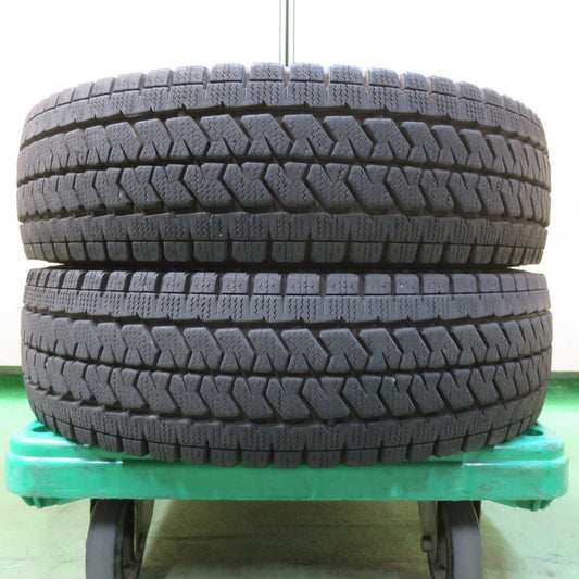 バリ溝！24年！9.5分！2本★スタッドレス 195/80R15 107/105N ブリヂストン ブリザック VL10 タイヤ 15インチ ハイエース キャラバン 等★5092205イスタ