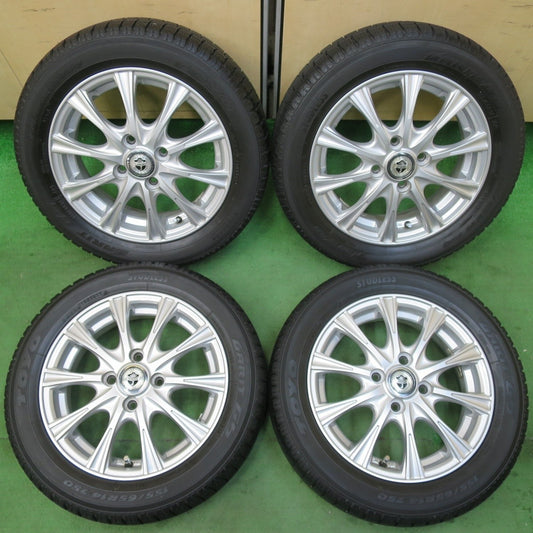キレイ★スタッドレス 155/65R14 トーヨー ガリット G5 JOKER ジョーカー 14インチ PCD100/4H★5022410イス
