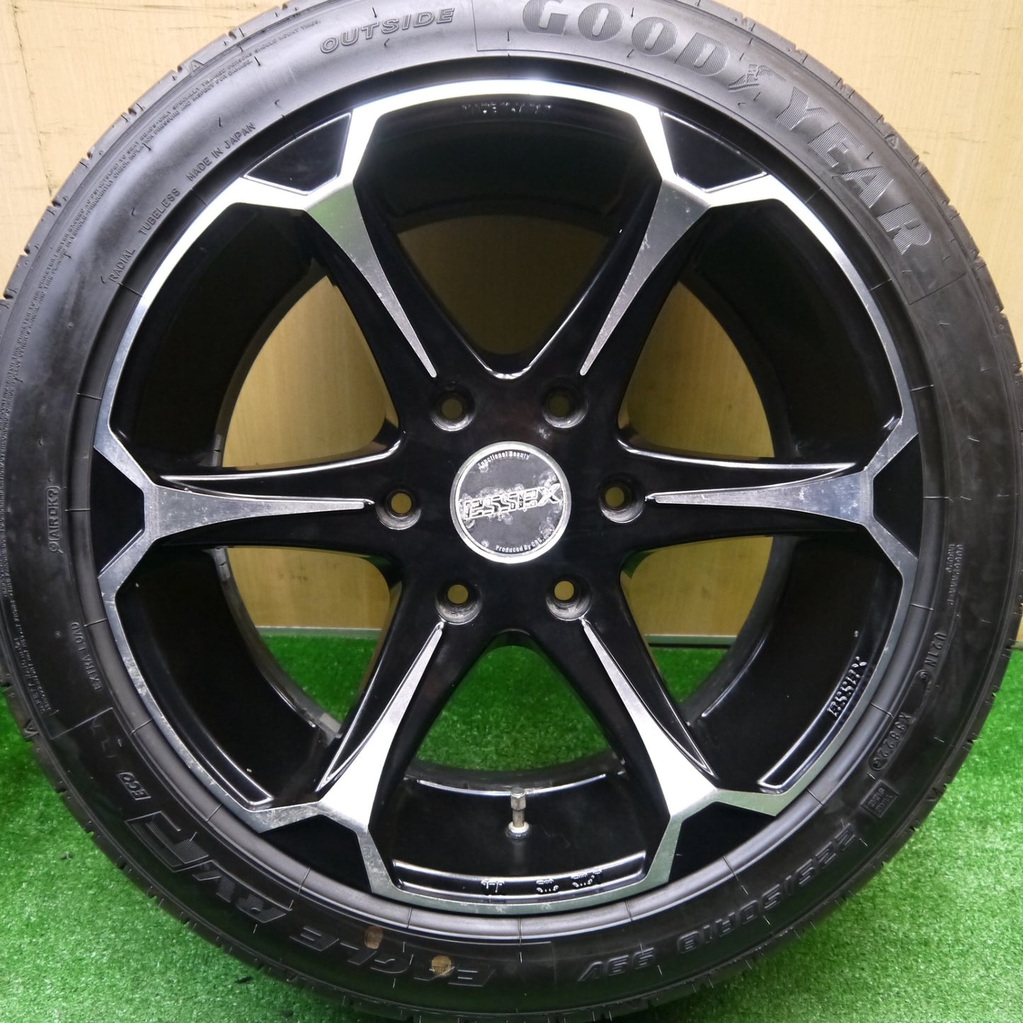 4本価格！22年★ESSEX CRS 225/50R18 グッドイヤー イーグル RVF ECO エセックス 18インチ PCD139.7/6H★5110506Hノ