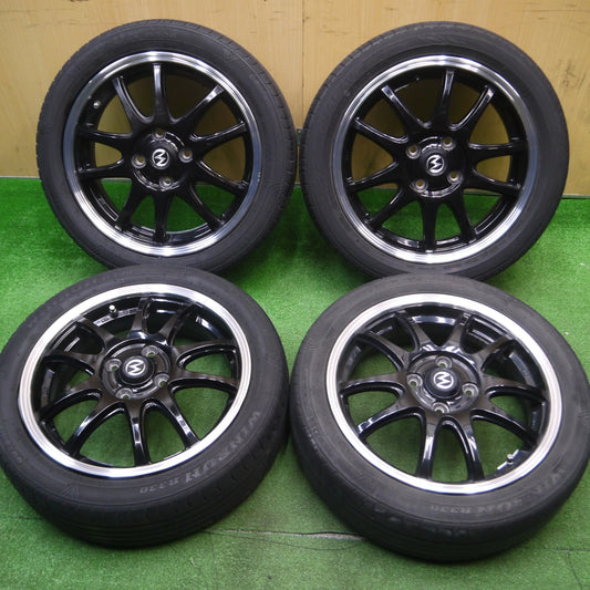 [送料無料] 4本価格！21年★S-HOLD 165/55R15 ダンロップ エナセーブ EC300+ ウィンラン R330 S-5V 軽自動車 タント N-BOX 等 PCD100/4H★4121308Hノ