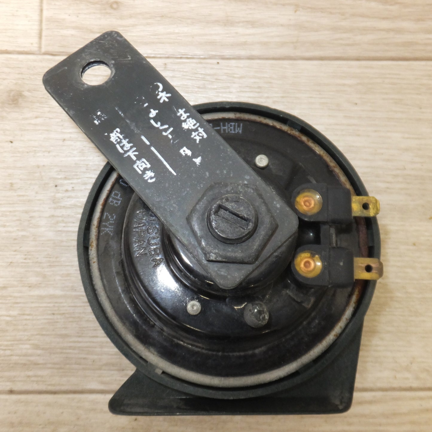 [送料無料] 現状品★ミツバ Mitsuba アルファホーン アルファーII ALPHAII MBH-2E17 グリーン 左 右 セット★