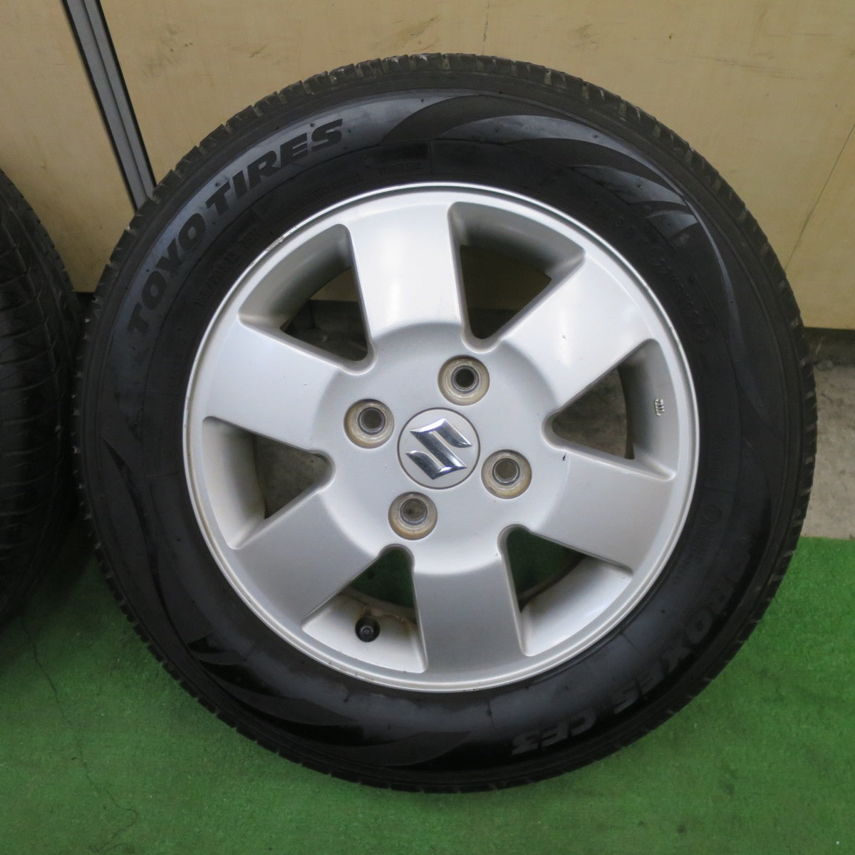 4本価格！24年★スズキ エブリイ ワゴン 純正 155/70R13 トーヨー プロクセス CF3 13インチ PCD100/4H★6042803TTノ