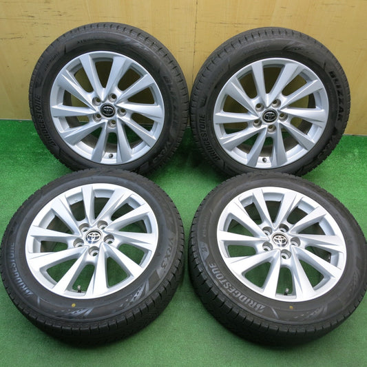 バリ溝！22年！9.5分★トヨタ 70系 カムリ 純正 215/55R17 スタッドレス ブリヂストン ブリザック VRX3 17インチ PCD114.3/5H★5121811HAス