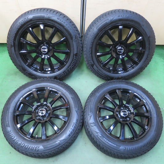 バリ溝！22年！キレイ！9分★スタッドレス 225/60R18 ブリヂストン ブリザック DM-V3 La-Strada Tirado＠ 阿部商会 ラストラーダ ティラード 18インチ PCD114.3/5H★6022111イス