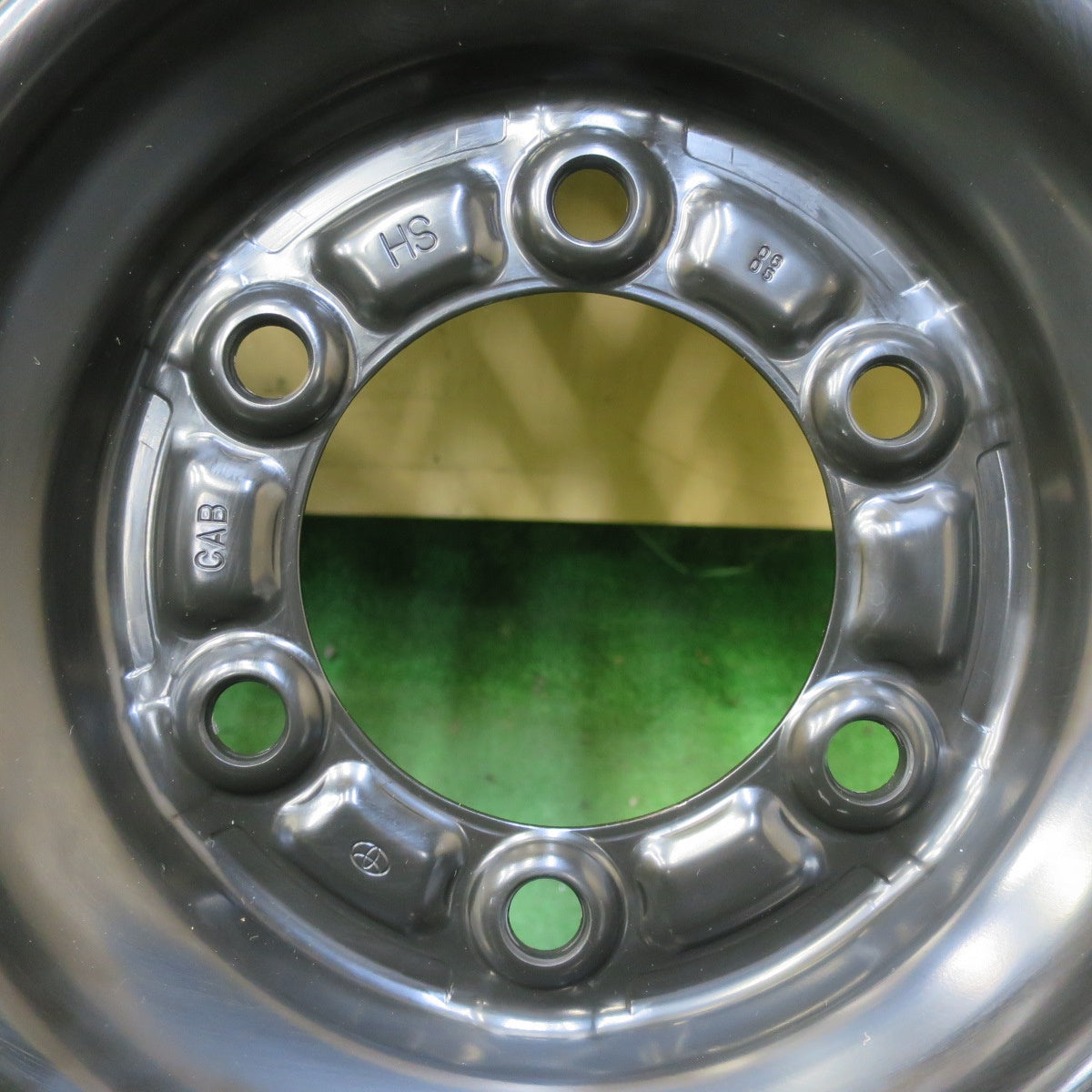 新車外し！26年◎トヨタ 200系 ハイエース 純正 スチール 195/80R15 107/105S ダンロップ SP175N 15インチ PCD139.7/6H◎6081001イノ