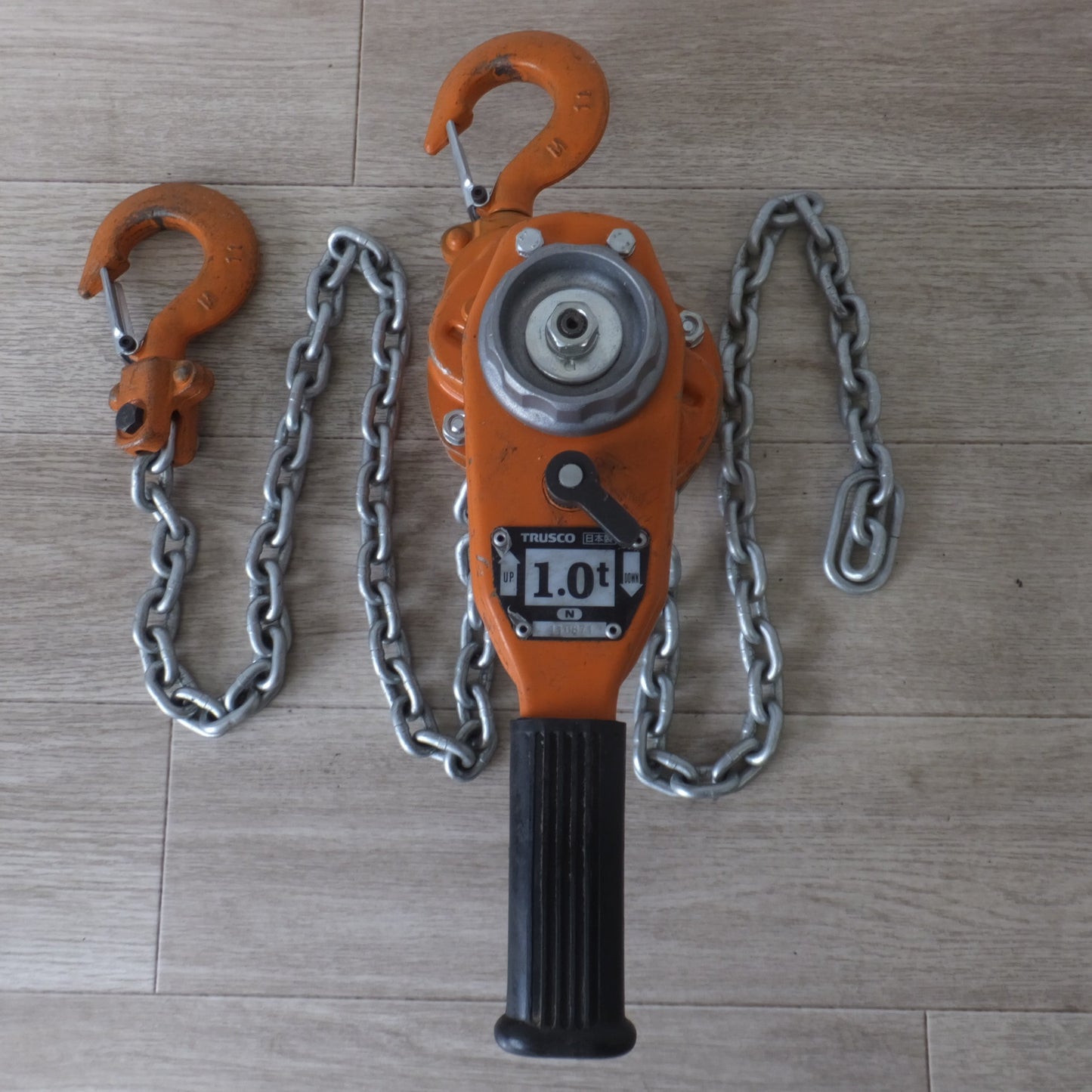 [送料無料] ★トラスコ TRUSCO レバーホイスト LEVER HOIST TLH-100(?) 1.0t★