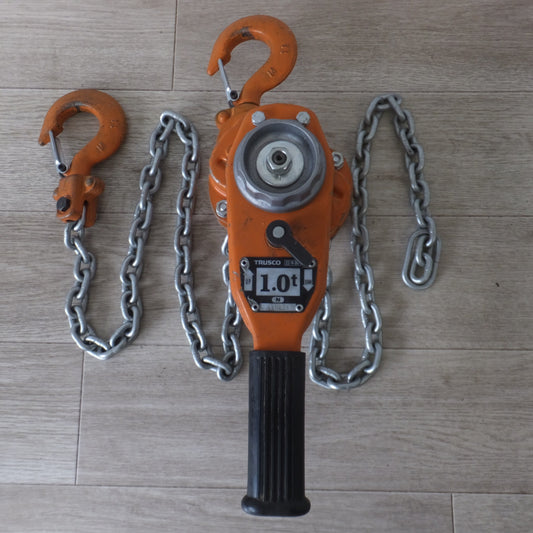 [送料無料] ★トラスコ TRUSCO レバーホイスト LEVER HOIST TLH-100(?) 1.0t★