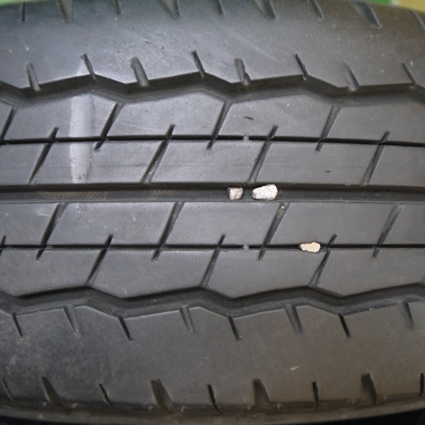 バリ溝！9分★トヨタ ハイエース 純正 スチール 195/80R15 107/105L ダンロップ SP175N 15インチ PCD139.7/6H★6033109Hノ