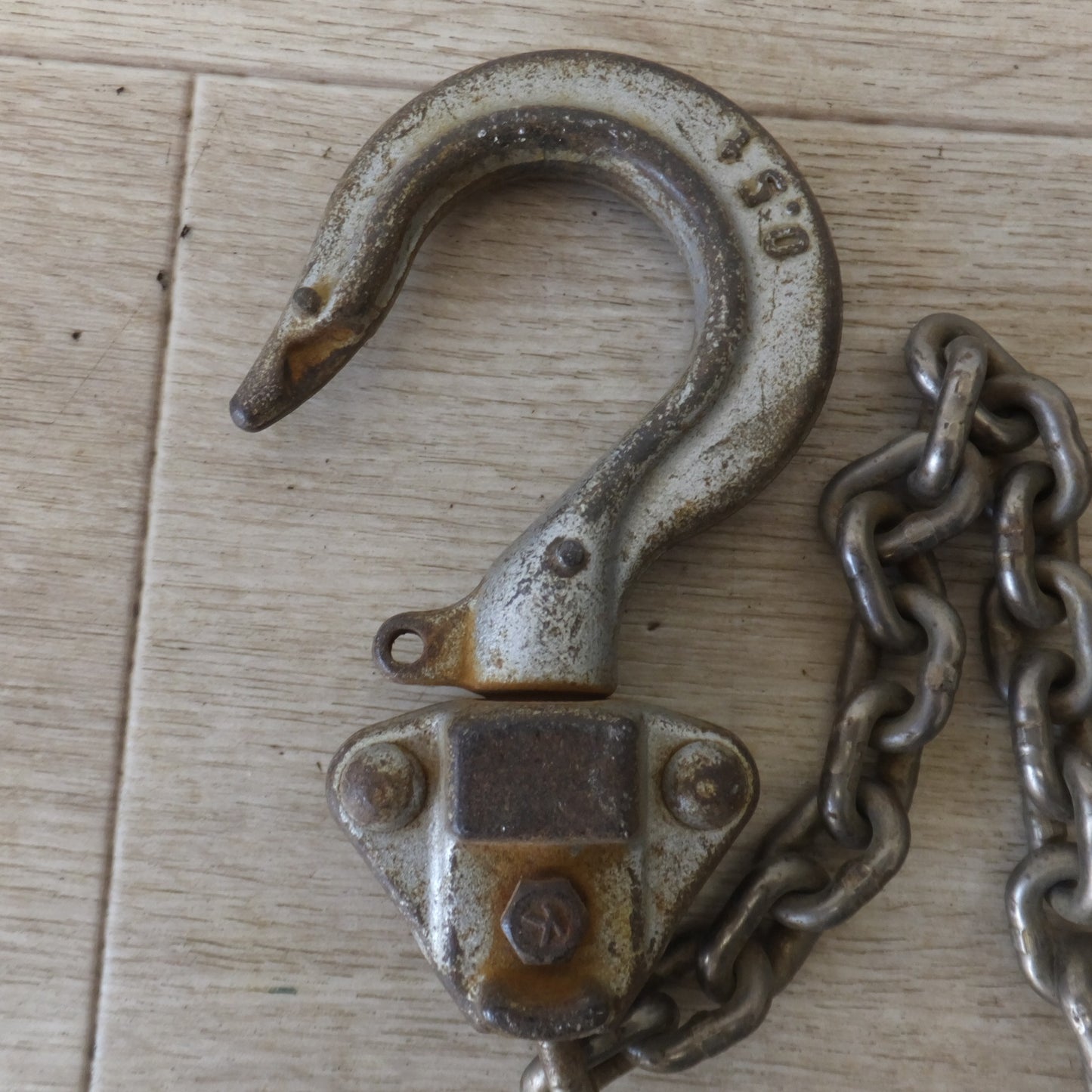 [送料無料] ★キトー KITO レバーブロック LX005 LX1B 0.5t　CHAIN V-4.3×12.0mm　手引力 31kg 0.5t(4)★