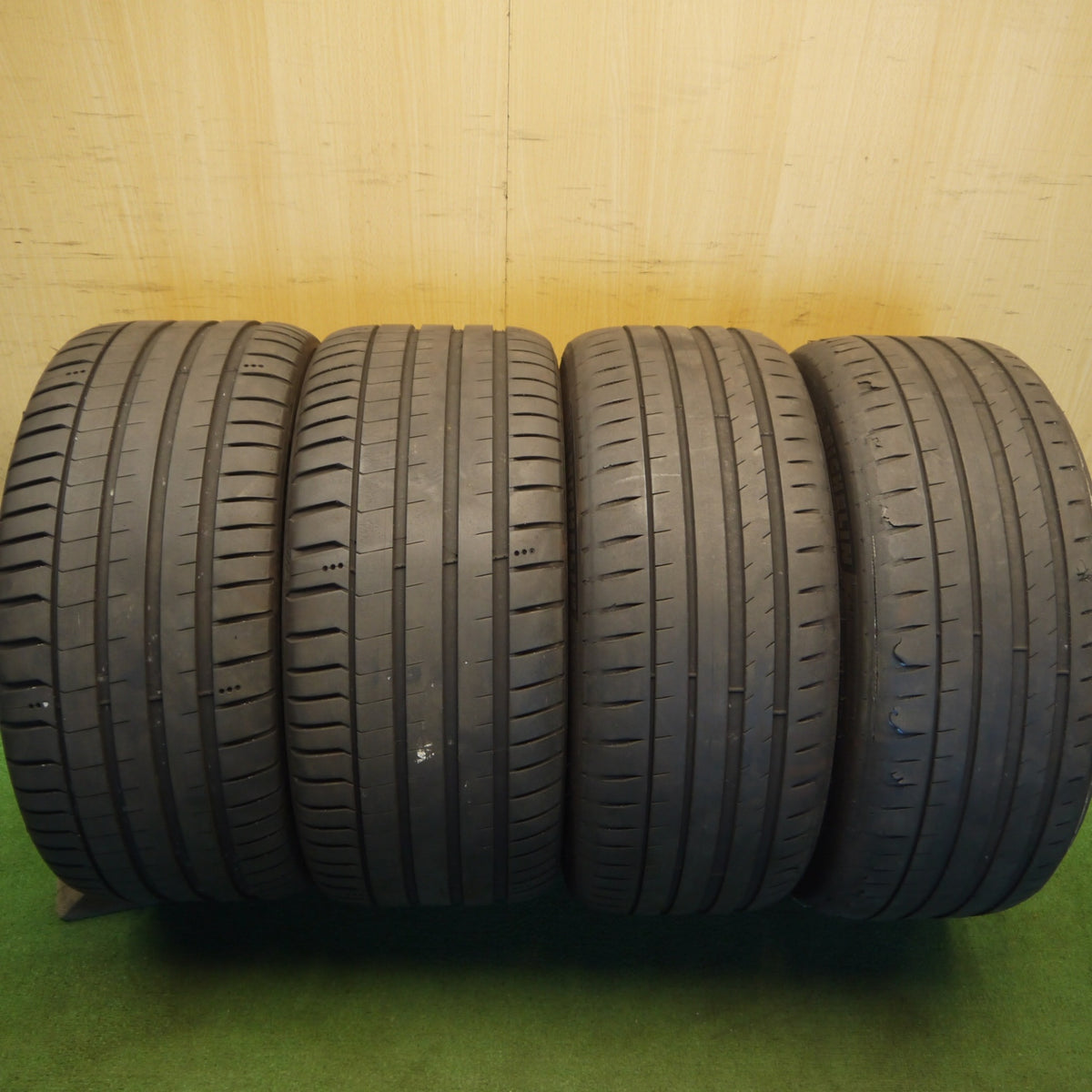 4本価格！23年◎ベンツ Eクラス W212 純正 AMG 245/40R18 265/35R18 ミシュラン パイロット スポーツ5 18インチ PCD112/5H◎6092505Hノ