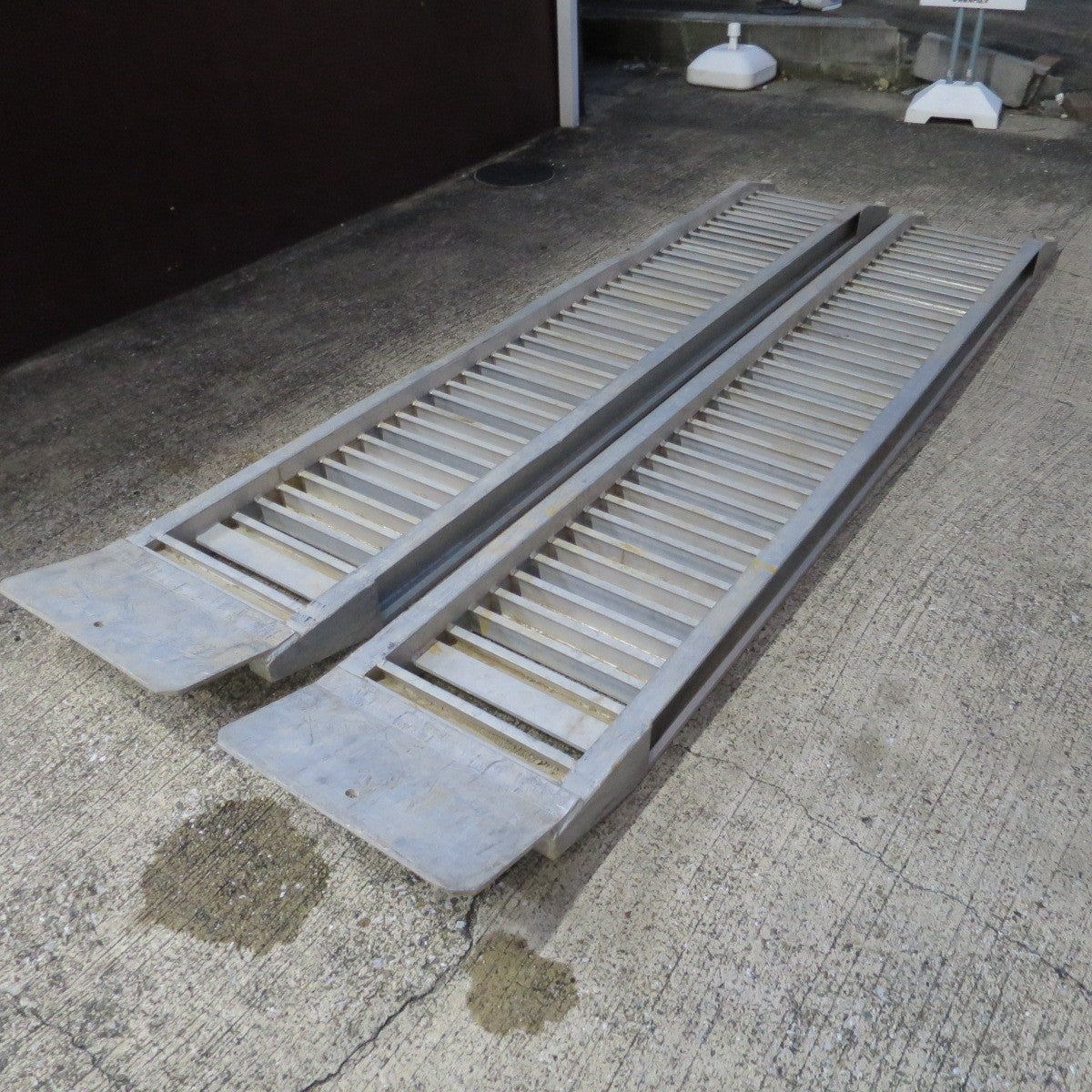 【愛知発 直接引取限定】2本セット◆昭和 ブリッジ アルミブリッジ SBAG 3.0ton 3ton 長さ 300cm 内巾 40cm バイク 農機 等◆