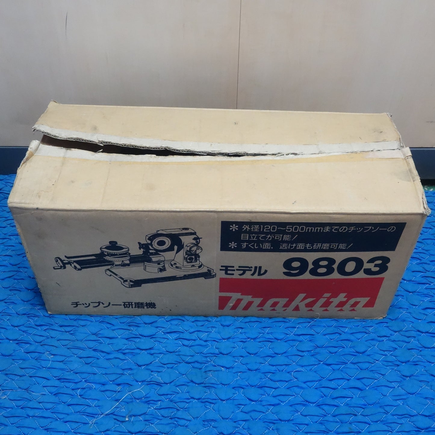 [送料無料] ☆マキタ チップソー ダイヤモンド 研磨機 120-500mm 100V 9803 外箱付き 電動 工具☆