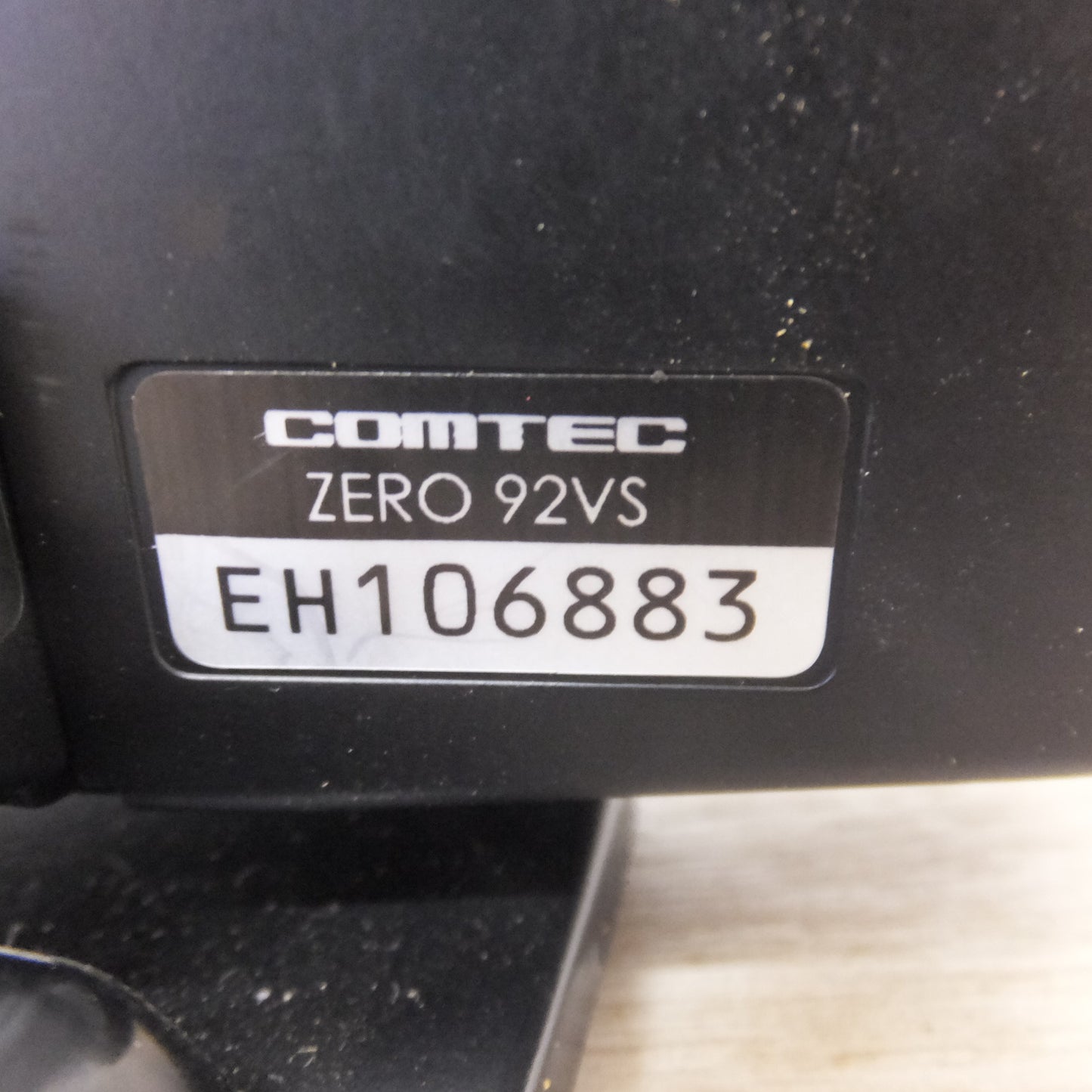 [送料無料] 現状品★コムテック COMTEC レーダー探知機 ZERO92VS リモコンなし(23★