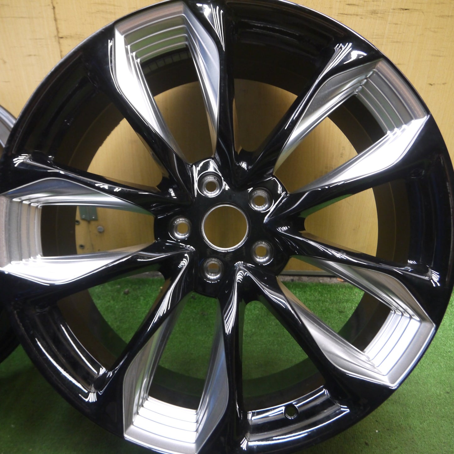 *送料無料* 新車外し★レクサス LC500 Sパッケージ 純正 ホイール 21インチ 21×8.5J 21×9.5J PCD120/5H★4040303Hホ
