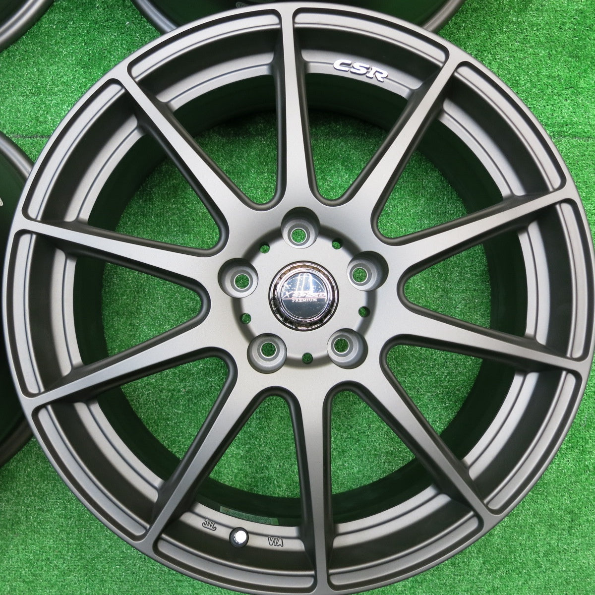 キレイ★X CROSS SPEED PREMIUM CSR 18インチ ホイール クロススピード プレミアム 18×7J PCD114.3/5H★5100908HAホ