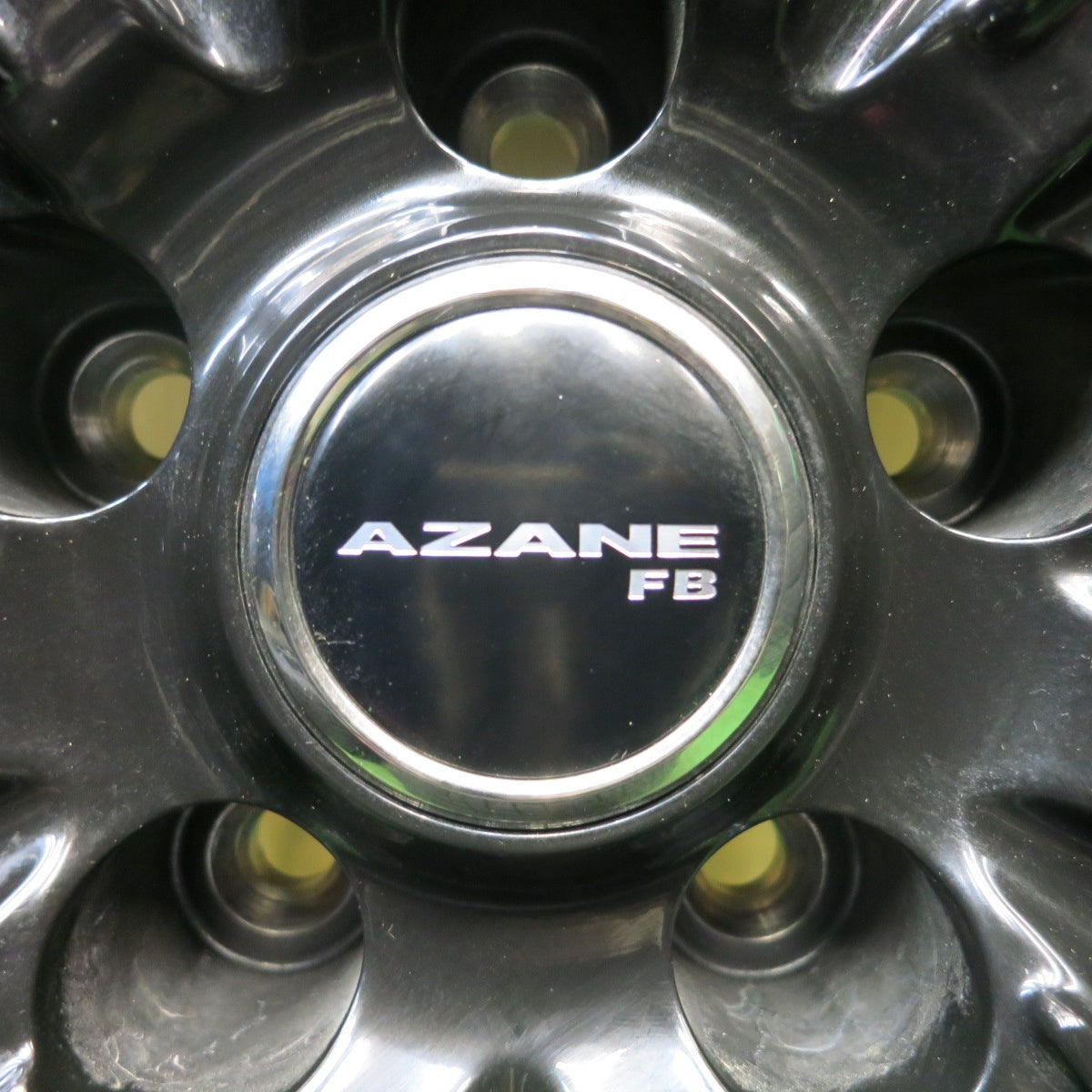 バリ溝！22年！キレイ！ほぼ10分★スタッドレス 225/65R17 グリップマックス GRIP ICE X SUV ホワイトレター AZANE FB アザーネ 17インチ PCD114.3/5H★5121409HAス
