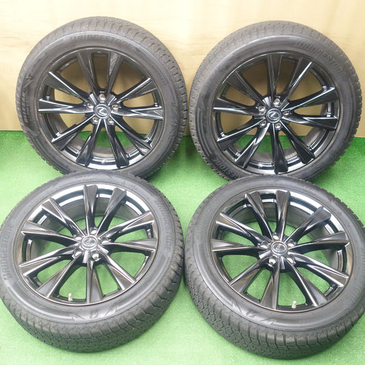 センサー付！バリ溝！23年！キレイ！9分★レクサス NX Fスポーツ 純正 235/50R20 スタッドレス ブリヂストン ブリザック DM-V3 20インチ PCD114.3/5H★6030401KTス