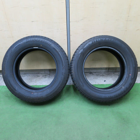 ほぼ未使用！26年！2本◎205/65R16 ブリヂストン トランザ ER33N ダンロップ エナセーブ RV505 タイヤ 16インチ アルファード エスティマ カムリ ヤリスクロス CR-V セレナ 等◎6091904NGノタ