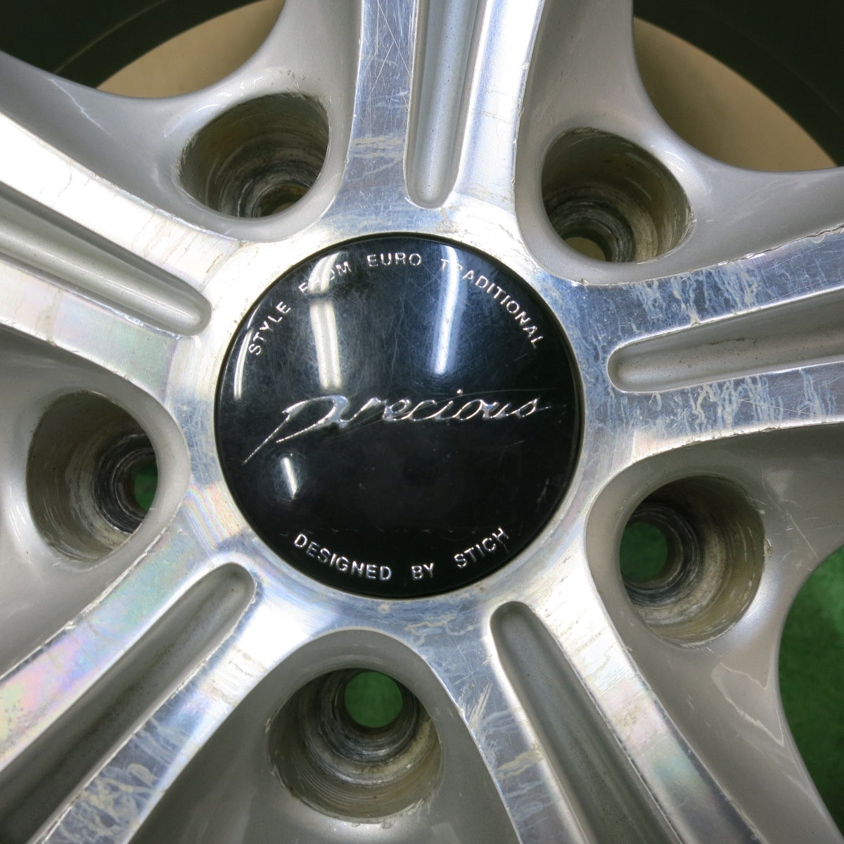4本価格★Precious STICH プレシャス シュティッヒ 18インチ ホイール 18×8JJ PCD114.3/5H★5052102SYホ