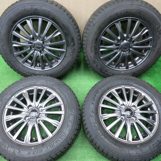 バリ溝！22年！キレイ！8.5分★スタッドレス 175/70R14 トーヨー オブザーブ GIZ2 SIBILLA NEXT W5 シビラ 14インチ PCD100/4H★4121102NJス