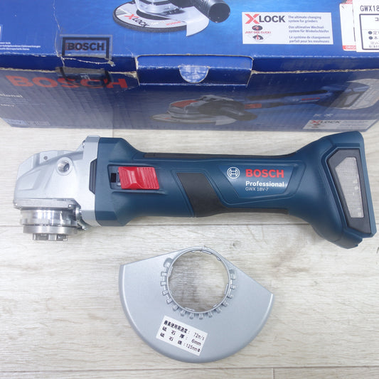[送料無料] キレイ◆BOSCH ボッシュ コードレス ディスクグラインダー GWX18V-7 3 601 JH9 102 電動 工具 研削 研摩 研磨 機 18V 充電式◆