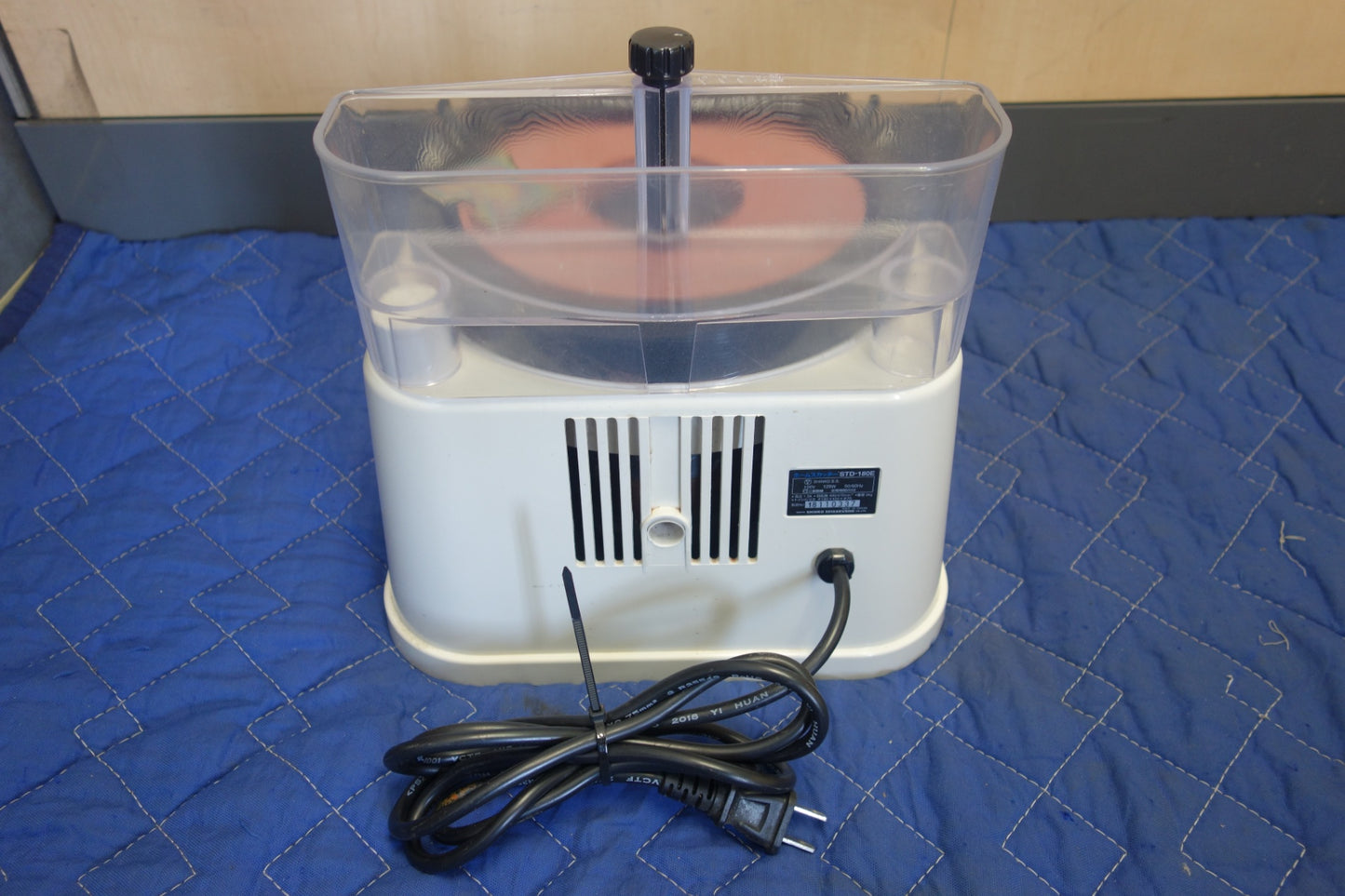 [送料無料] ☆新興製作所 正逆 回転 電動 水研式 刃物 とぎ 機 ホームスカッター STD-180E 刃物 研磨機 研ぎ機 SHINKO 工具☆
