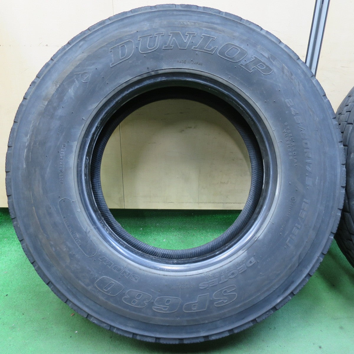 4本価格★トラック タイヤ 245/80R17.5 133/131J ダンロップ SP680 DECTES デクテス ミックス オールシーズン 17.5インチ★5062612イスタ