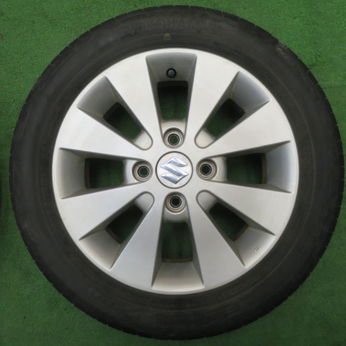 4本価格★スズキ MH23S ワゴンR 純正 155/65R14 ヨコハマ エコス ES31 14インチ PCD100/4H★6022508NJノ