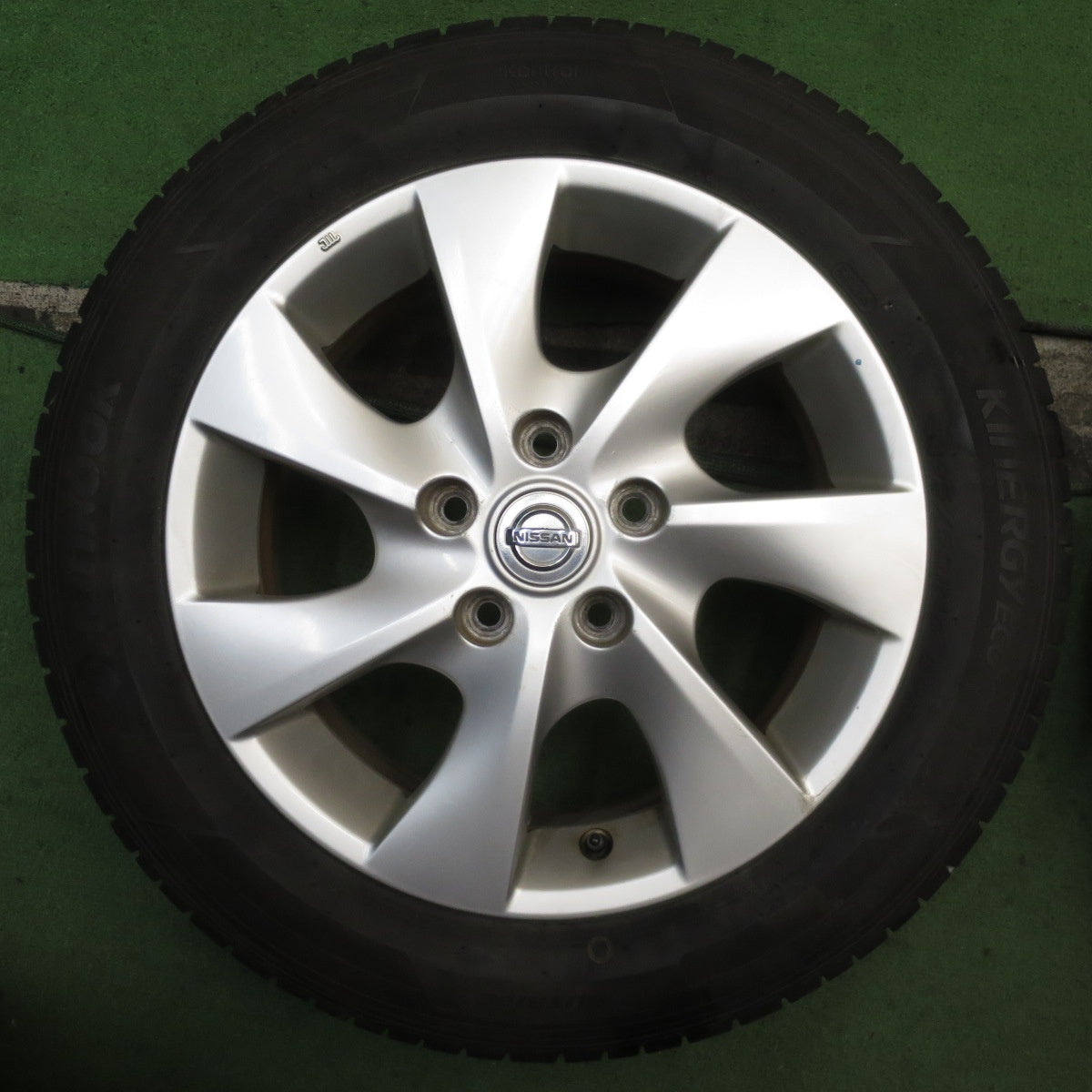 バリ溝！24年！キレイ！9.5分◎日産 C26 セレナ 純正 195/60R16 ハンコック キナジー エコ2 16インチ PCD114.3/5H◎6090901NJノ