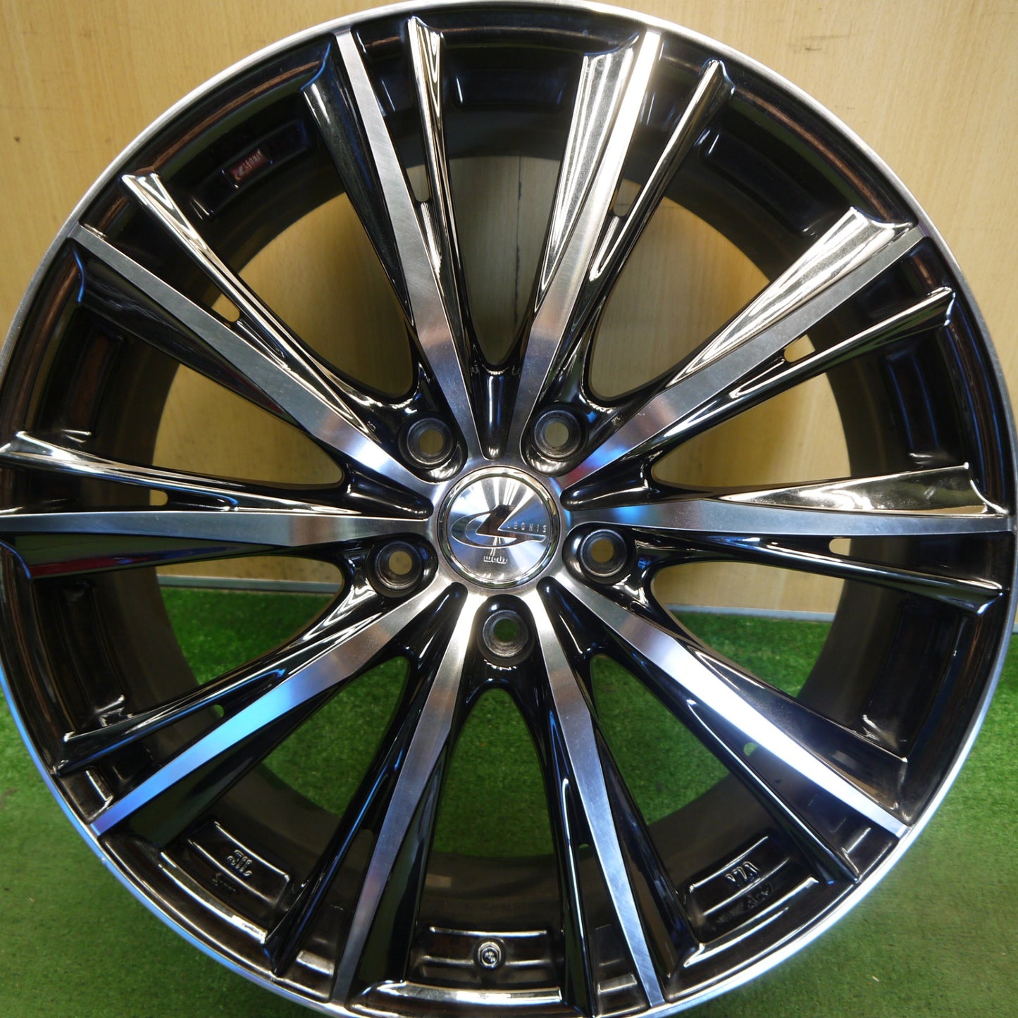 キレイ！1本★LEONIS WX weds 19インチ レオニス ウェッズ 19×7.5J PCD114.3/5H★6051104Hホ