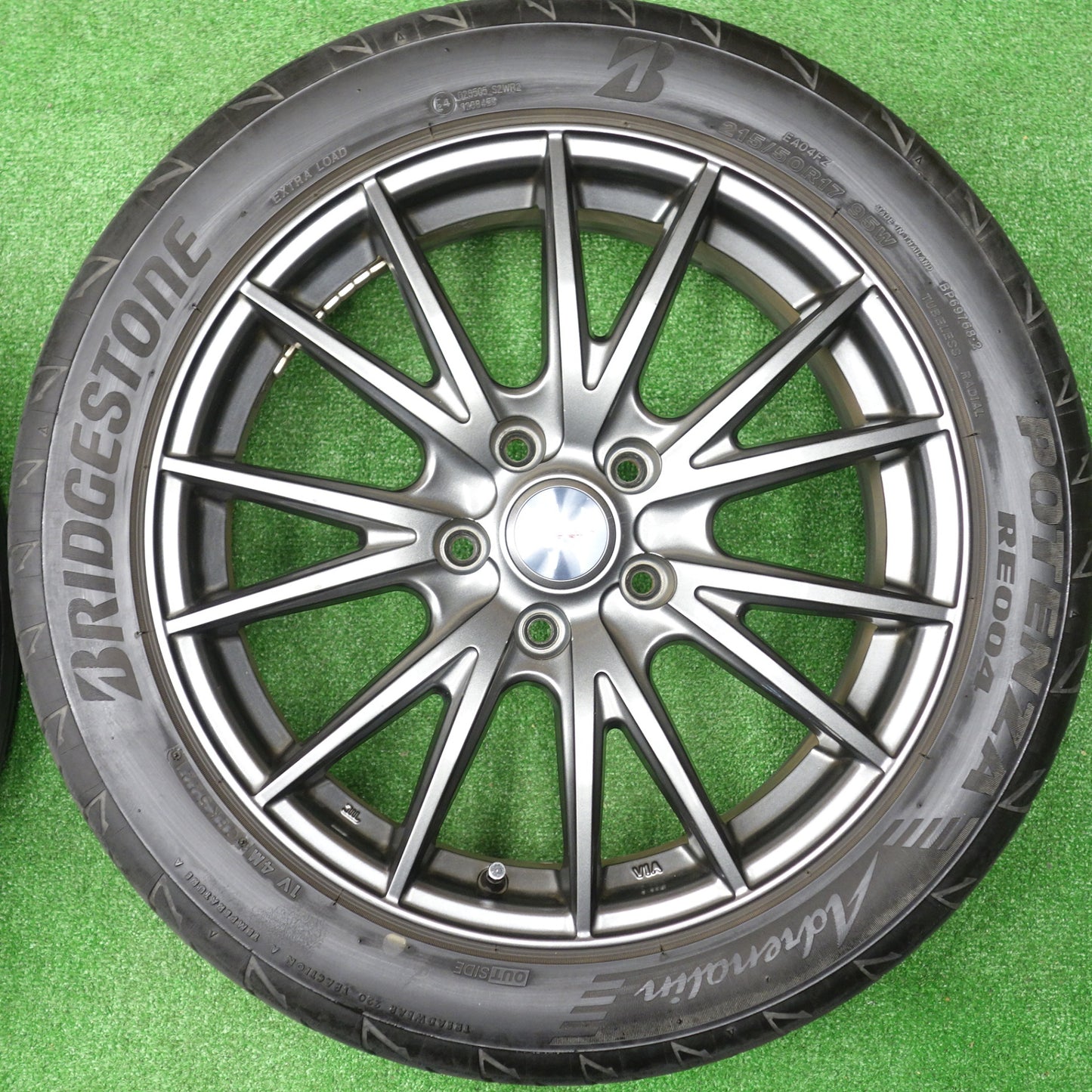4本価格！21年★215/50R17 ブリヂストン ポテンザ RE004 Adrenalin VELVA SPORT ヴェルヴァ 17インチ PCD114.3/5H★5121202KTノ