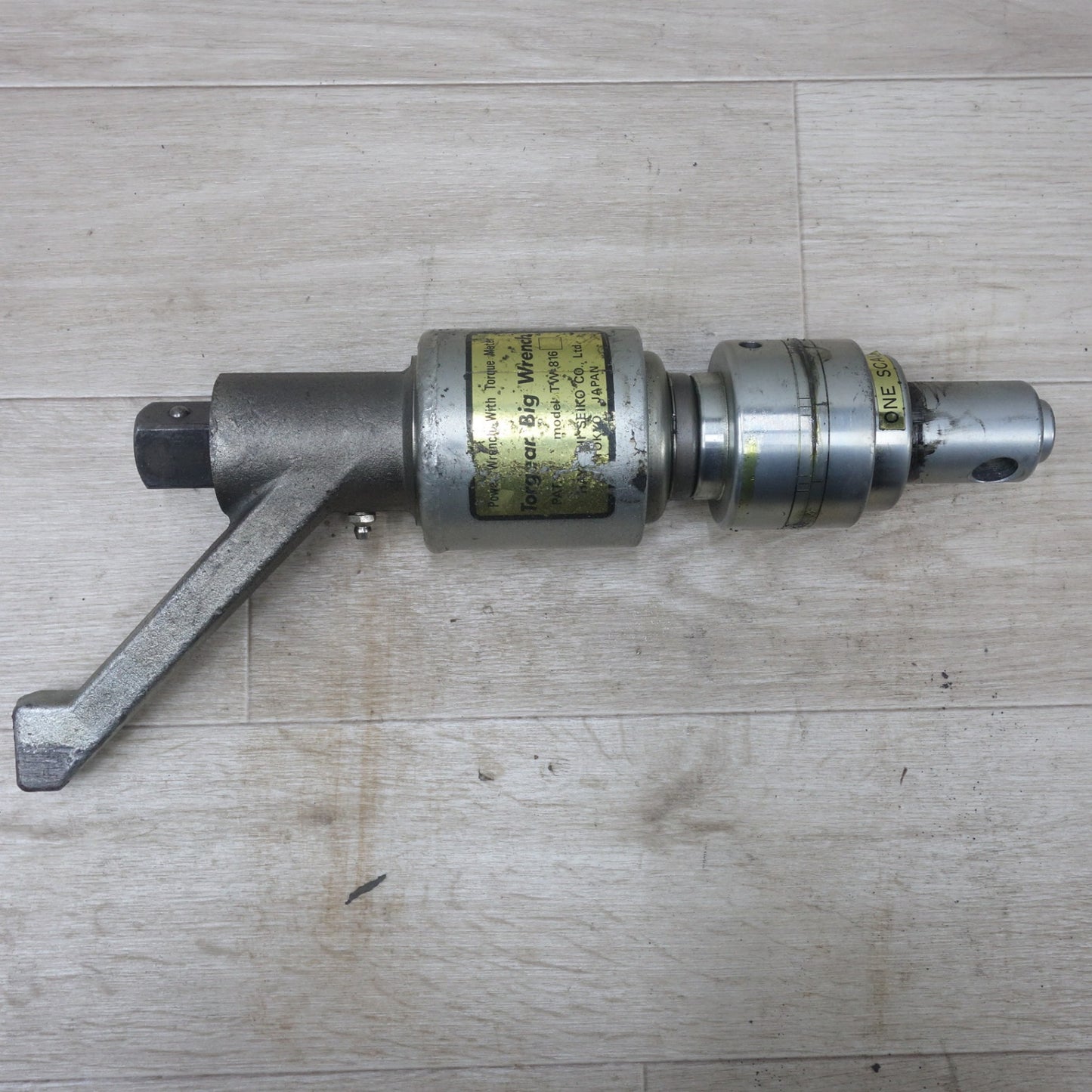 [送料無料] ◆ハスコー トルガー ビック レンチ TW-816HS パワー レンチ 自動車 整備 工具 HASCO メタルケース◆