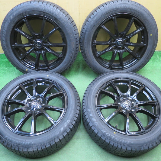 バリ溝！9.5分★スタッドレス 205/55R17 ダンロップ ウインターマックス 03 Verthandi ヴェルザンディ 17インチ PCD114.3/5H★6042404NJス