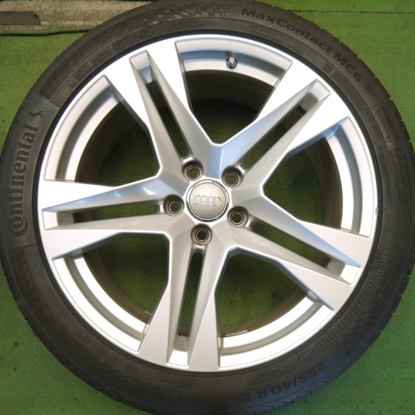 4本価格！23年◎アウディ A7 純正 255/40R19 コンチネンタル マックスコンタクト MC6 19インチ PCD112/5H◎6082503Hノ