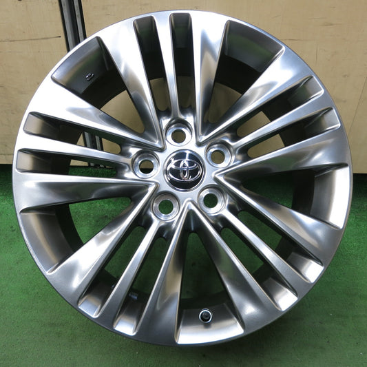 新車外し！1本★トヨタ 40系 アルファード ヴェルファイア Zグレード 純正 ホイール 18インチ 18×7J PCD120/5H★5101505ナホ