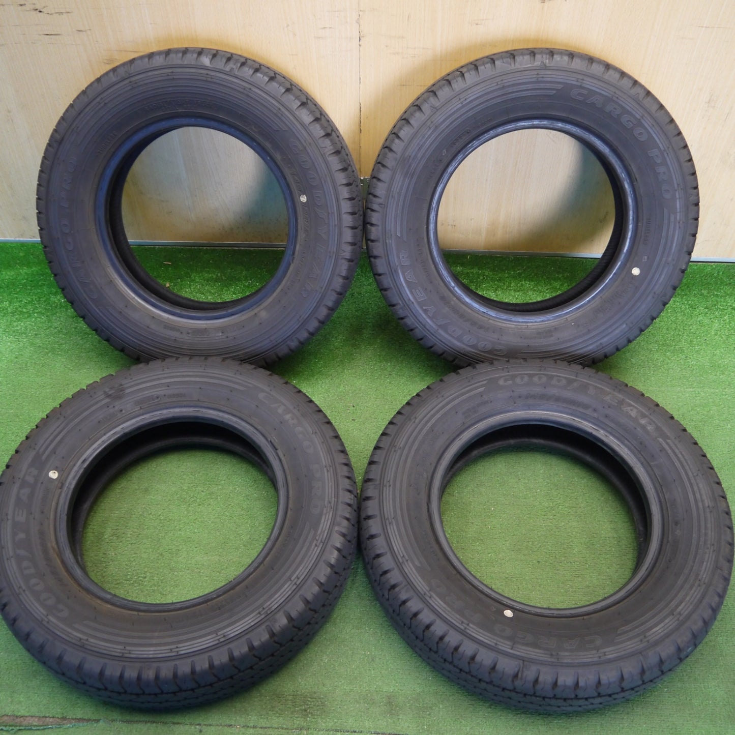 バリ溝！25年！9.5分★145/80R12 80/78N グッドイヤー CARGO PRO カーゴ プロ 12インチ タイヤ 軽 トラック バン 等★6041703Hノタ