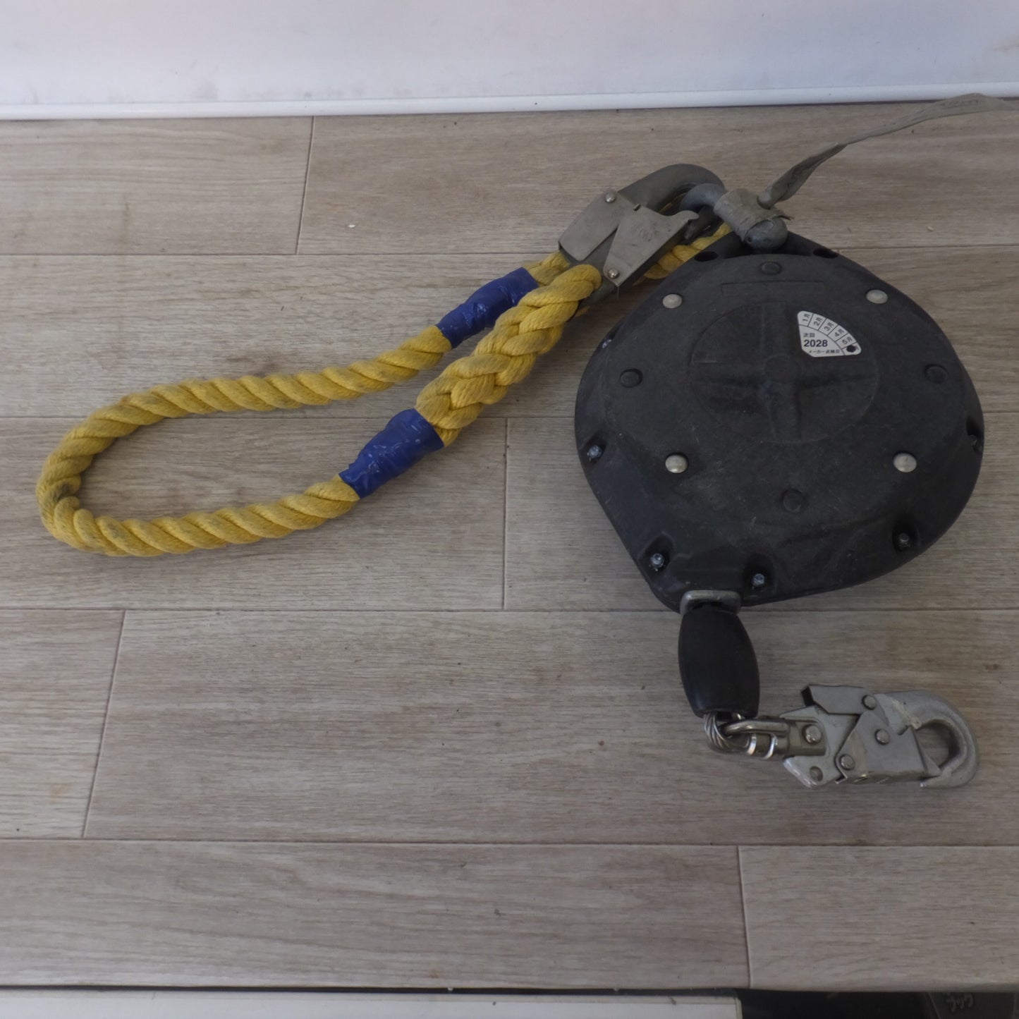 [送料無料] ★キョーワ KYOWA キョーワ式 安全ブロック SAFETY BLOCK ワイヤロープタイプ LB-12 12m　最大使用質量 85kg(6)★