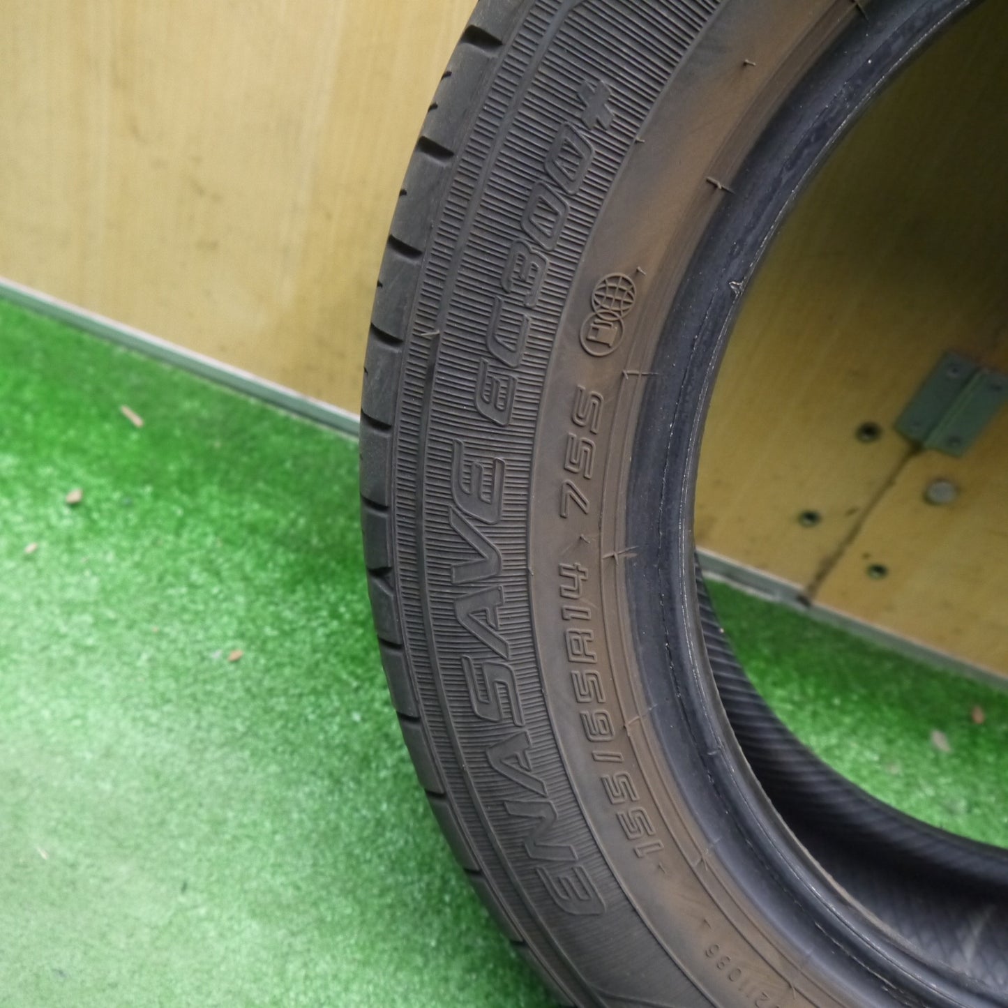 1本価格★155/65R14 ダンロップ エナセーブ EC300+ タイヤ 14インチ スペーシア ラパン ムーヴキャンパス ekクロス 等★6033103Hノタ