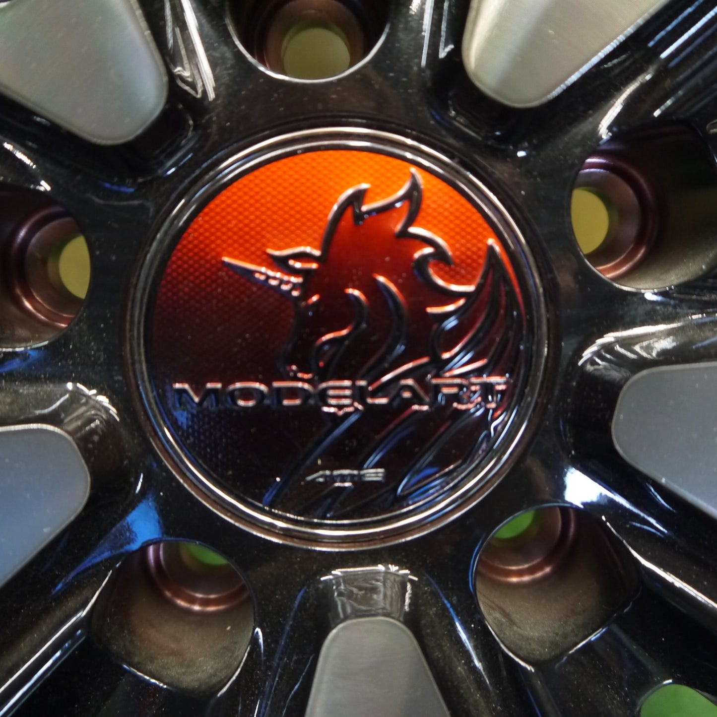 キレイ！1本★レクサス 等 AME MODELART BRASSTER モデラート ブラスター 21インチ ホイール 21×10J PCD120/5H★6051804Hホ