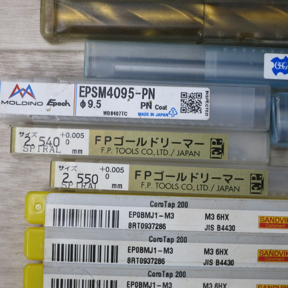[送料無料] 未使用!40点ほど まとめ売り◆ OSG コベルコ NACHI サンドビック 等 ポイントタップ コロタップ スパイラルタップ ゴールドリーマ ステンレス・軟鋼用スタブ形 他◆