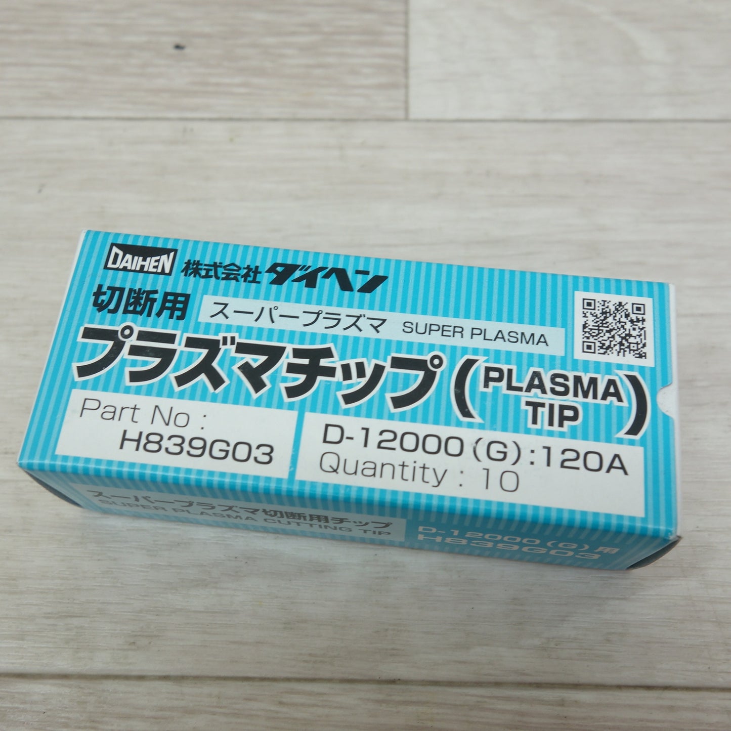 [送料無料] 未使用！6箱まとめ売り☆ダイヘン 切断用 スーパー プラズマ チップ H839G03 D-12000(G)：120A DAIHEN☆