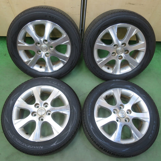 バリ溝！9.5分★トヨタ マーク2 ブリット 純正 205/55R16 トーヨー ナノエナジー3 プラス 16インチ PCD114.3/5H★6051003イノ