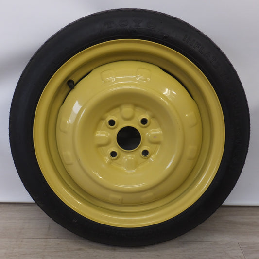 [送料無料] 未使用★トーヨー TOYO INFLATE TO 420kPa(60PSi) T125/70D15 95M 10年製 スペヤタイヤ 1本 マツダ デミオ 搭載品★