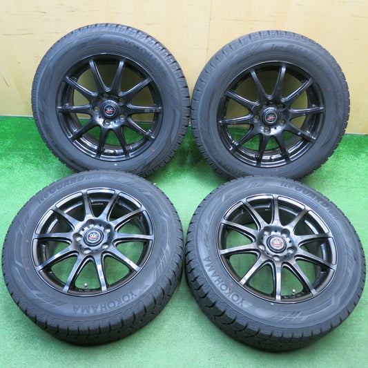 バリ溝！23年！9.5分★LOXARNY SPORT 215/60R16 スタッドレス ヨコハマ アイスガード iG60 ロクサーニ 16インチ PCD114.3/5H★6010806HAス